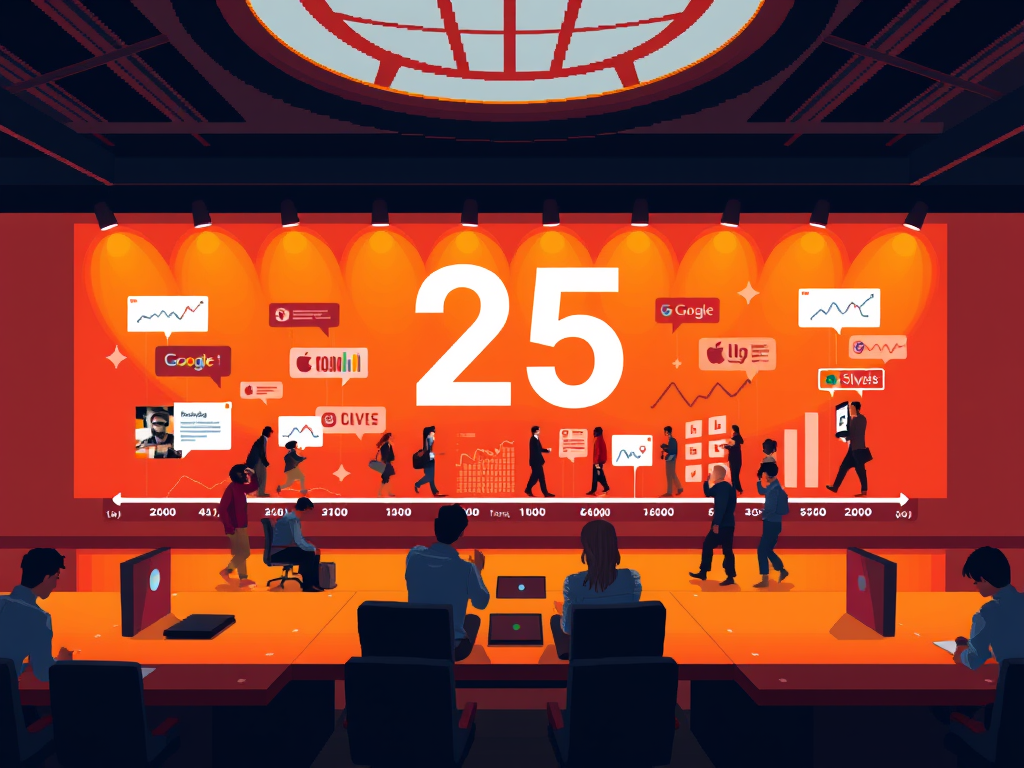 Herzliche Gratulation zu 25 Jahren Google Ads